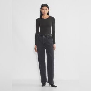 NWT - Aritzia Contour Crew Hip Longsleeve - Medium - Black